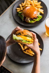 Burger Cold Beer Game Day Offer Woollahra Hotel Pub Close to Stadium Sydney