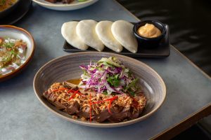 Contemporary Asian Food - Braised Beef with Baos
