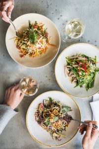 Asian Menu Designed By Head Chef Jordan Muhamad
