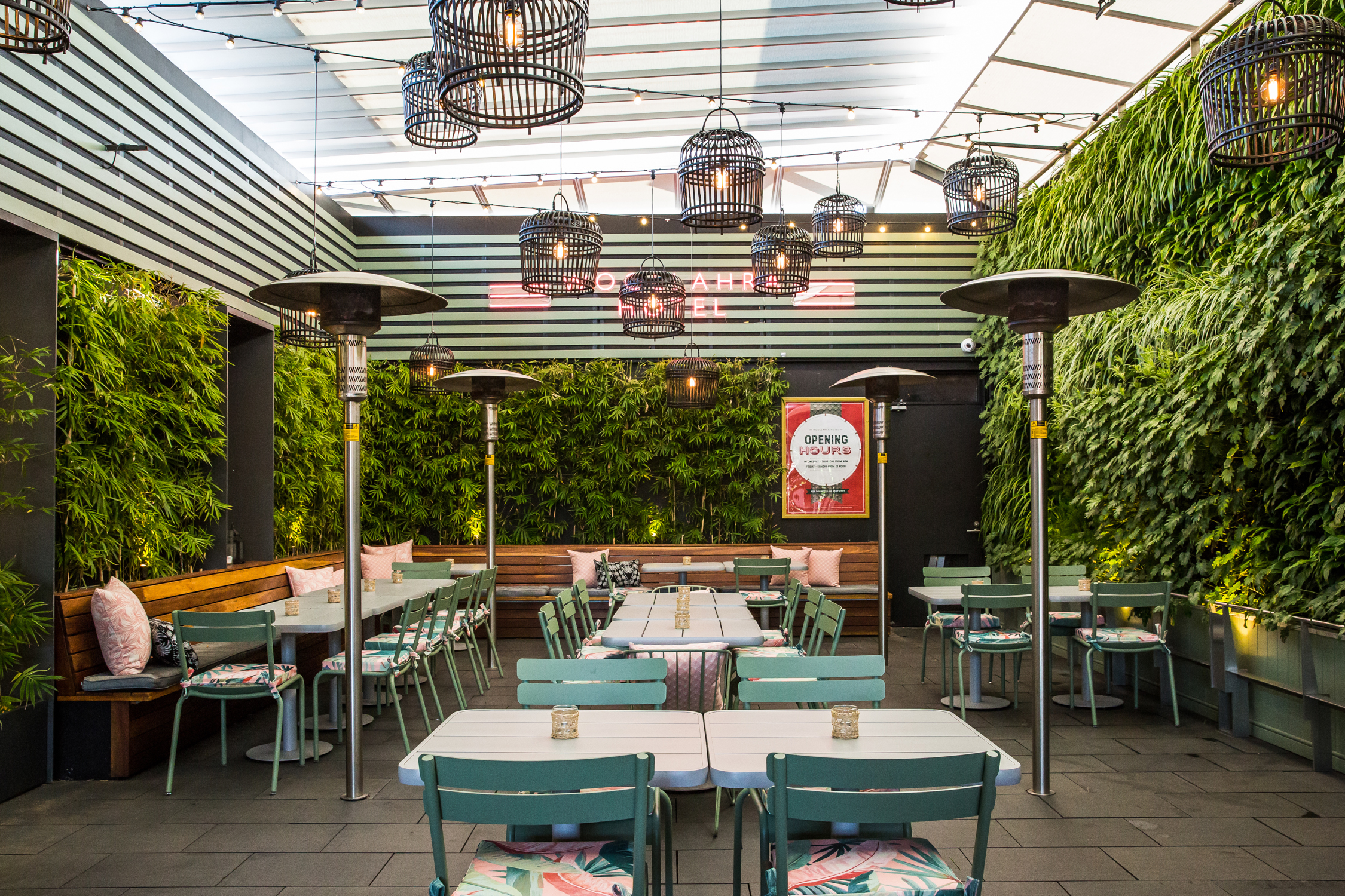 rooftop terrace available for private hire